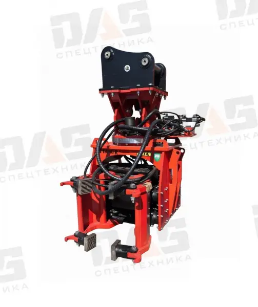 Вибропогружатель EXTEN DPD600R (боковой и шпунтовый захват) на Lonking CDM6336 с пуско-наладкой