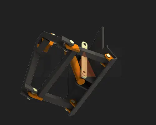 Рама для установки зимнего оборудования для подметально-вакуумных машин