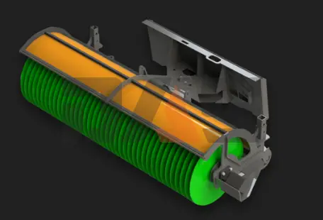 Щетки с механическим поворотом для мини-погрузчиков