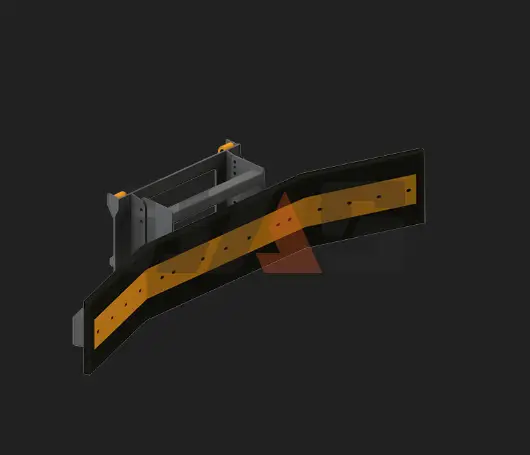 Отвал резиновый для мини-тракторов