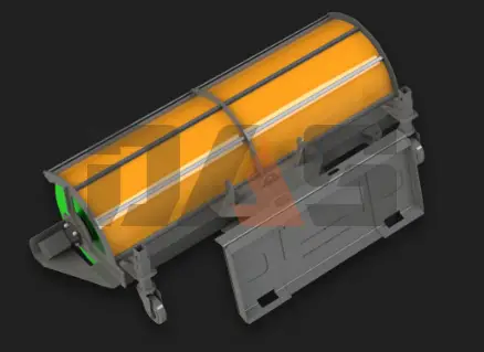 Щетки с механическим поворотом для мини-погрузчиков