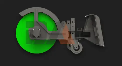 Щетки с механическим поворотом для мини-погрузчиков