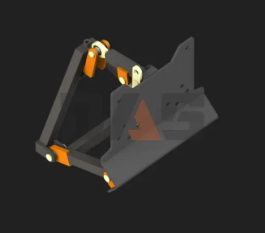 Рама для установки зимнего оборудования для подметально-вакуумных машин