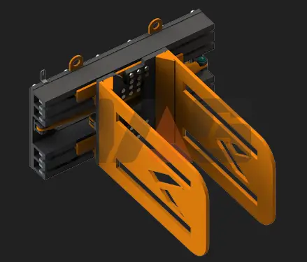 Захват для кип для вилочных погрузчиков