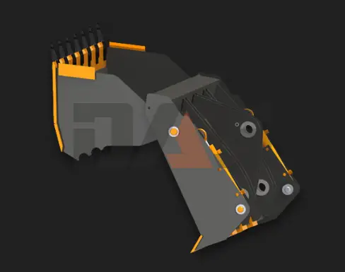 Челюстные ковши для фронтальных погрузчиков