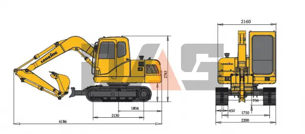 Экскаватор Lonking CDM6035 купить в Новосибирске
