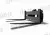 Вилы паллетные Impulse PF 3000х1200 Lonking LG833H