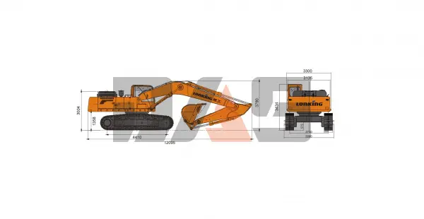 Экскаватор Lonking CDM6550F купить в Новосибирске
